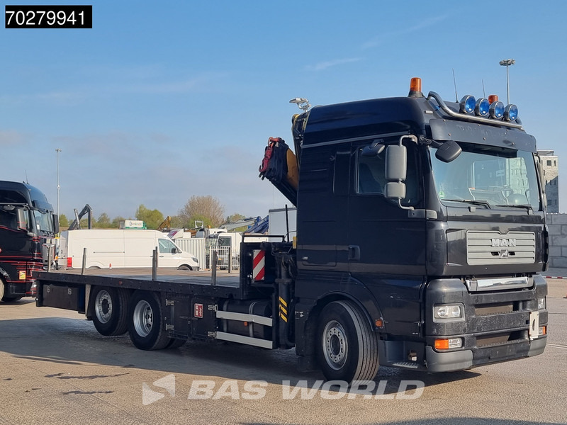Kamion s otvorenim sandukom, Kamion s kranom MAN TGA 26.430 6X2 Palfinger PK32080 Kran Crane Manual Liftachse Euro 4: slika Kamion s otvorenim sandukom, Kamion s kranom MAN TGA 26.430 6X2 Palfinger PK32080 Kran Crane Manual Liftachse Euro 4