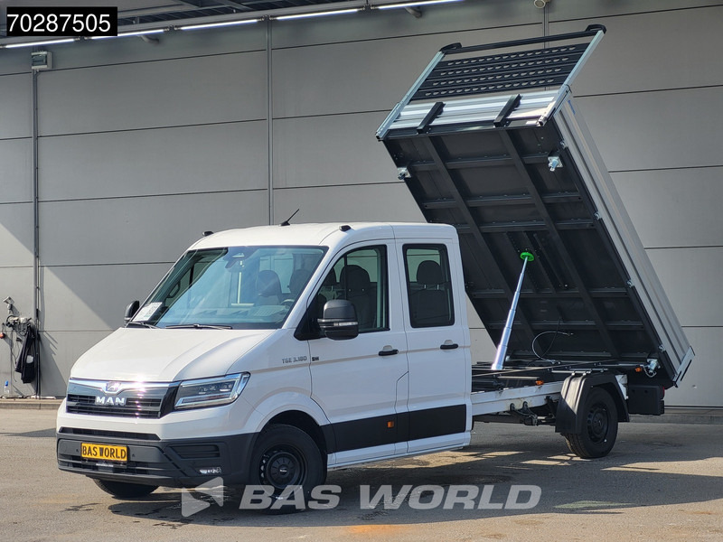 MAN TGE 3.180 Driezijdige Kipper Automaat Dubbel Cabine 2025 Facelift 180PK Trekhaak LED Navi ACC Airco Cruise Euro6 Kipper Tippe Benne Kieper - Mali kamion kiper: slika MAN TGE 3.180 Driezijdige Kipper Automaat Dubbel Cabine 2025 Facelift 180PK Trekhaak LED Navi ACC Airco Cruise Euro6 Kipper Tippe Benne Kieper - Mali kamion kiper MAN TGE 3.180 Driezijdige Kipper Automaat Dubbel Cabine 2025 Facelift 180PK Trekhaak LED Navi ACC Airco Cruise Euro6 Kipper Tippe Benne Kieper - Mali kamion kiper: slika MAN TGE 3.180 Driezijdige Kipper Automaat Dubbel Cabine 2025 Facelift 180PK Trekhaak LED Navi ACC Airco Cruise Euro6 Kipper Tippe Benne Kieper - Mali kamion kiper