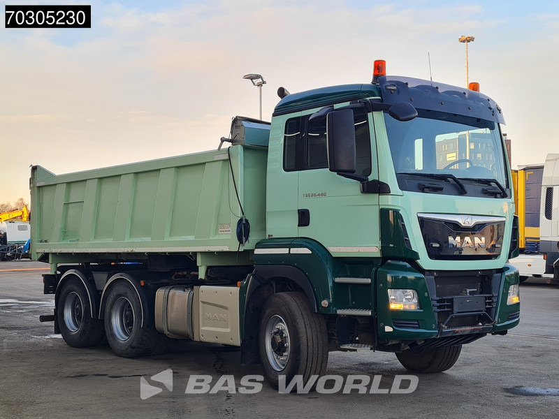 Kiper MAN TGS 26.480 6X6 13 m³ 2-way tipper Tarpaulin 6x6 Hydrodrive Big-Axle Euro 6: slika Kiper MAN TGS 26.480 6X6 13 m³ 2-way tipper Tarpaulin 6x6 Hydrodrive Big-Axle Euro 6
