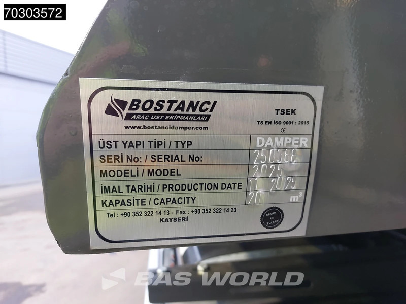 Novi Kiper MAN TGS 33.480 6X4 NEW! 20m3 Tipper Steelsuspension Big-Axle Automatic Euro 6: slika Novi Kiper MAN TGS 33.480 6X4 NEW! 20m3 Tipper Steelsuspension Big-Axle Automatic Euro 6