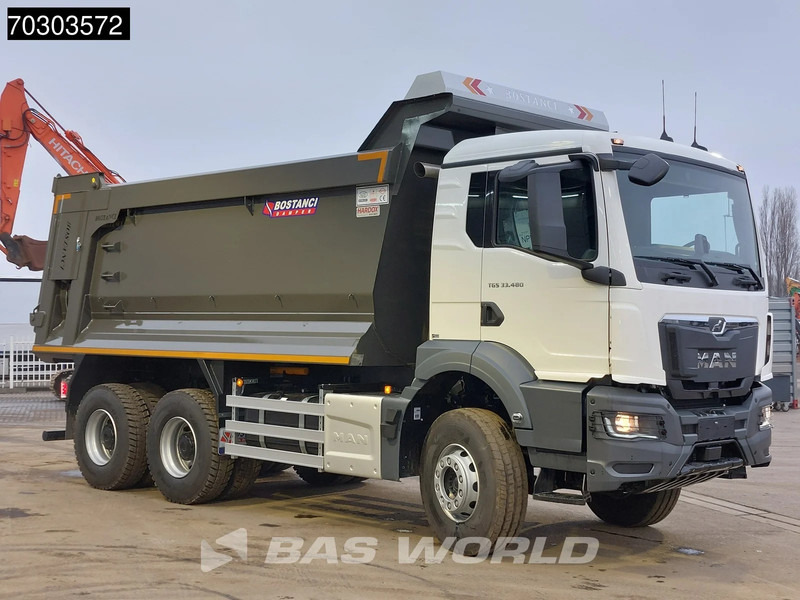 Novi Kiper MAN TGS 33.480 6X4 NEW! 20m3 Tipper Steelsuspension Big-Axle Automatic Euro 6: slika Novi Kiper MAN TGS 33.480 6X4 NEW! 20m3 Tipper Steelsuspension Big-Axle Automatic Euro 6