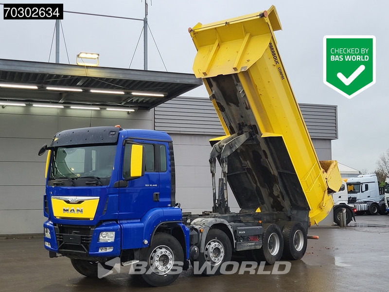 MAN TGS 35.440 8X4 14m3 tipper Steelsuspension Big-Axle Retarder Automatic Euro 6 - Kiper: slika MAN TGS 35.440 8X4 14m3 tipper Steelsuspension Big-Axle Retarder Automatic Euro 6 - Kiper MAN TGS 35.440 8X4 14m3 tipper Steelsuspension Big-Axle Retarder Automatic Euro 6 - Kiper: slika MAN TGS 35.440 8X4 14m3 tipper Steelsuspension Big-Axle Retarder Automatic Euro 6 - Kiper