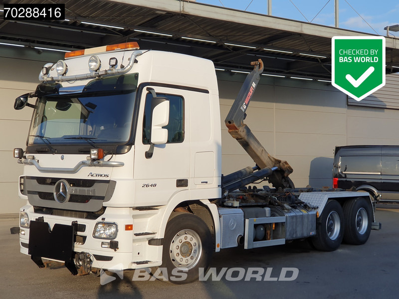 Mercedes-Benz Actros 2648 Actros 6X4 HIAB XR20SL56 Hooklift Big-Axle Automatic Euro 5 - Kamion s kukastom dizalicom: slika Mercedes-Benz Actros 2648 Actros 6X4 HIAB XR20SL56 Hooklift Big-Axle Automatic Euro 5 - Kamion s kukastom dizalicom Mercedes-Benz Actros 2648 Actros 6X4 HIAB XR20SL56 Hooklift Big-Axle Automatic Euro 5 - Kamion s kukastom dizalicom: slika Mercedes-Benz Actros 2648 Actros 6X4 HIAB XR20SL56 Hooklift Big-Axle Automatic Euro 5 - Kamion s kukastom dizalicom