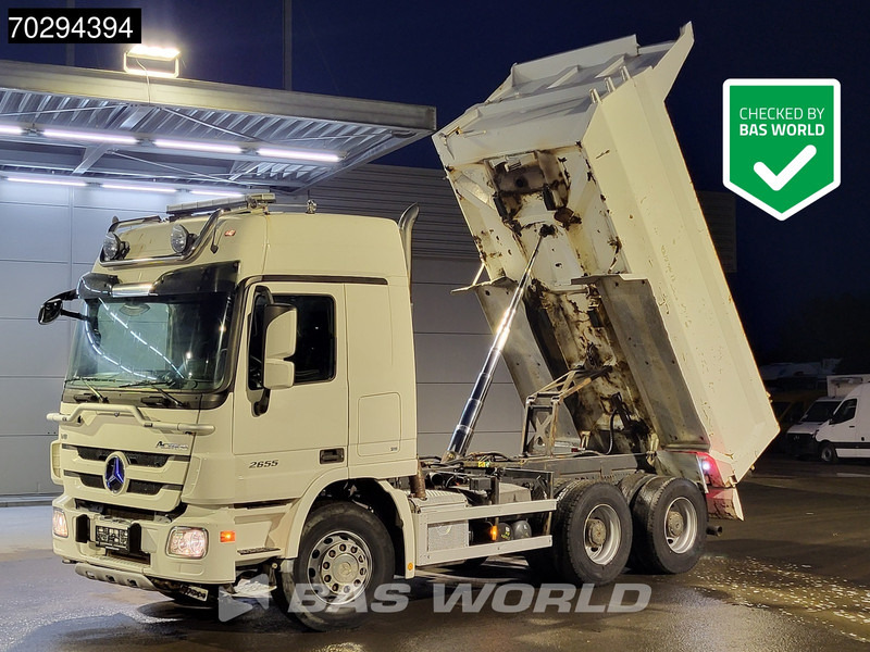 Mercedes-Benz Actros 2655 Actros 6X4 V8 Retarder Big-Axle Steelsuspension 11m3 Euro 5 - Kiper: slika Mercedes-Benz Actros 2655 Actros 6X4 V8 Retarder Big-Axle Steelsuspension 11m3 Euro 5 - Kiper Mercedes-Benz Actros 2655 Actros 6X4 V8 Retarder Big-Axle Steelsuspension 11m3 Euro 5 - Kiper: slika Mercedes-Benz Actros 2655 Actros 6X4 V8 Retarder Big-Axle Steelsuspension 11m3 Euro 5 - Kiper