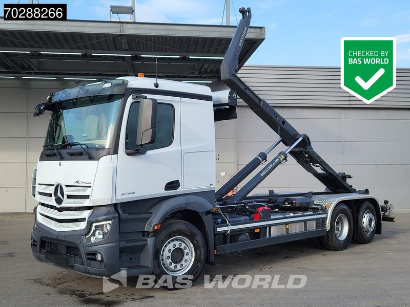 Mercedes-Benz Actros 2745 6X2 New! Meiller RS21.70 Abrollkipper Retarder Lift-Lenk Asche Navi Automatic - Kamion s kukastom dizalicom: slika Mercedes-Benz Actros 2745 6X2 New! Meiller RS21.70 Abrollkipper Retarder Lift-Lenk Asche Navi Automatic - Kamion s kukastom dizalicom Mercedes-Benz Actros 2745 6X2 New! Meiller RS21.70 Abrollkipper Retarder Lift-Lenk Asche Navi Automatic - Kamion s kukastom dizalicom: slika Mercedes-Benz Actros 2745 6X2 New! Meiller RS21.70 Abrollkipper Retarder Lift-Lenk Asche Navi Automatic - Kamion s kukastom dizalicom