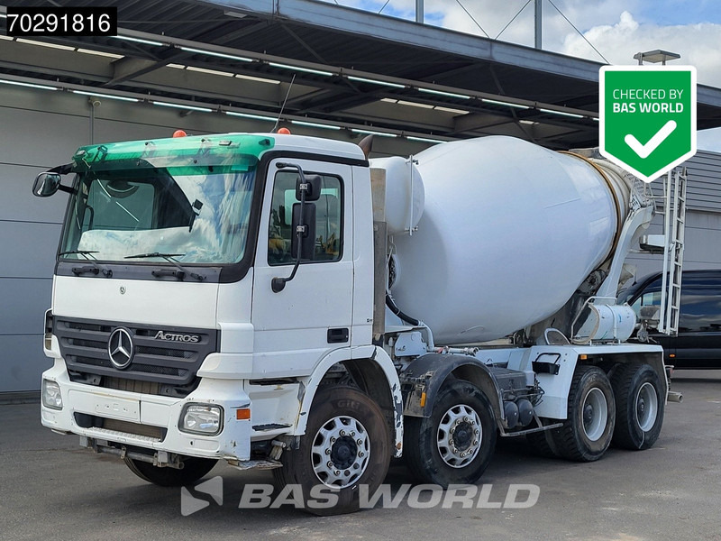 Mercedes-Benz Actros 3236 8X4 9M3 Stetter Mixer Big-Axle 3-Pedals Steelsuspension Euro 3 - Automješalica: slika Mercedes-Benz Actros 3236 8X4 9M3 Stetter Mixer Big-Axle 3-Pedals Steelsuspension Euro 3 - Automješalica Mercedes-Benz Actros 3236 8X4 9M3 Stetter Mixer Big-Axle 3-Pedals Steelsuspension Euro 3 - Automješalica: slika Mercedes-Benz Actros 3236 8X4 9M3 Stetter Mixer Big-Axle 3-Pedals Steelsuspension Euro 3 - Automješalica