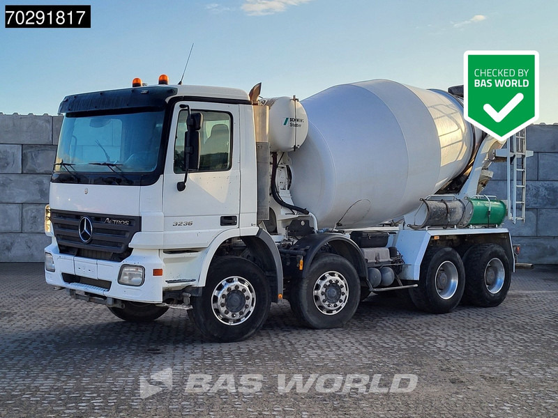 Mercedes-Benz Actros 3236 8X4 9m3 Stetter Mixer Retarder Steelsuspension Big-Axle Euro 3 - Automješalica: slika Mercedes-Benz Actros 3236 8X4 9m3 Stetter Mixer Retarder Steelsuspension Big-Axle Euro 3 - Automješalica Mercedes-Benz Actros 3236 8X4 9m3 Stetter Mixer Retarder Steelsuspension Big-Axle Euro 3 - Automješalica: slika Mercedes-Benz Actros 3236 8X4 9m3 Stetter Mixer Retarder Steelsuspension Big-Axle Euro 3 - Automješalica