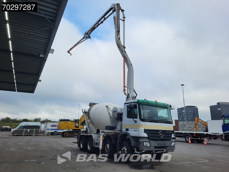Mercedes-Benz Actros 3241 8X4 7m3 Mecbo Mixer Big-Axle Steelsuspension Pompe+Mixer Autoamtic Euro 3 - Beton pumpa: slika Mercedes-Benz Actros 3241 8X4 7m3 Mecbo Mixer Big-Axle Steelsuspension Pompe+Mixer Autoamtic Euro 3 - Beton pumpa Mercedes-Benz Actros 3241 8X4 7m3 Mecbo Mixer Big-Axle Steelsuspension Pompe+Mixer Autoamtic Euro 3 - Beton pumpa: slika Mercedes-Benz Actros 3241 8X4 7m3 Mecbo Mixer Big-Axle Steelsuspension Pompe+Mixer Autoamtic Euro 3 - Beton pumpa