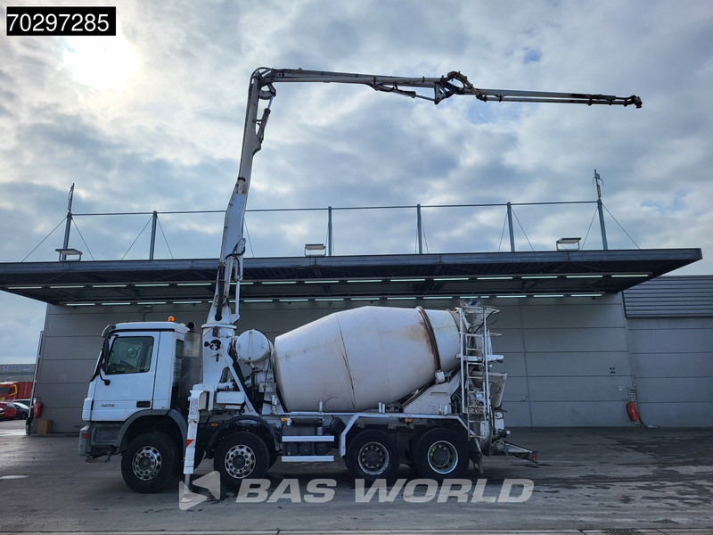 Mercedes-Benz Actros 3241 8X4 7m3 Putzmeister Mixer Big-Axle Steelsuspension Automatic Pompe+Mixer Euro 3 - Beton pumpa: slika Mercedes-Benz Actros 3241 8X4 7m3 Putzmeister Mixer Big-Axle Steelsuspension Automatic Pompe+Mixer Euro 3 - Beton pumpa Mercedes-Benz Actros 3241 8X4 7m3 Putzmeister Mixer Big-Axle Steelsuspension Automatic Pompe+Mixer Euro 3 - Beton pumpa: slika Mercedes-Benz Actros 3241 8X4 7m3 Putzmeister Mixer Big-Axle Steelsuspension Automatic Pompe+Mixer Euro 3 - Beton pumpa