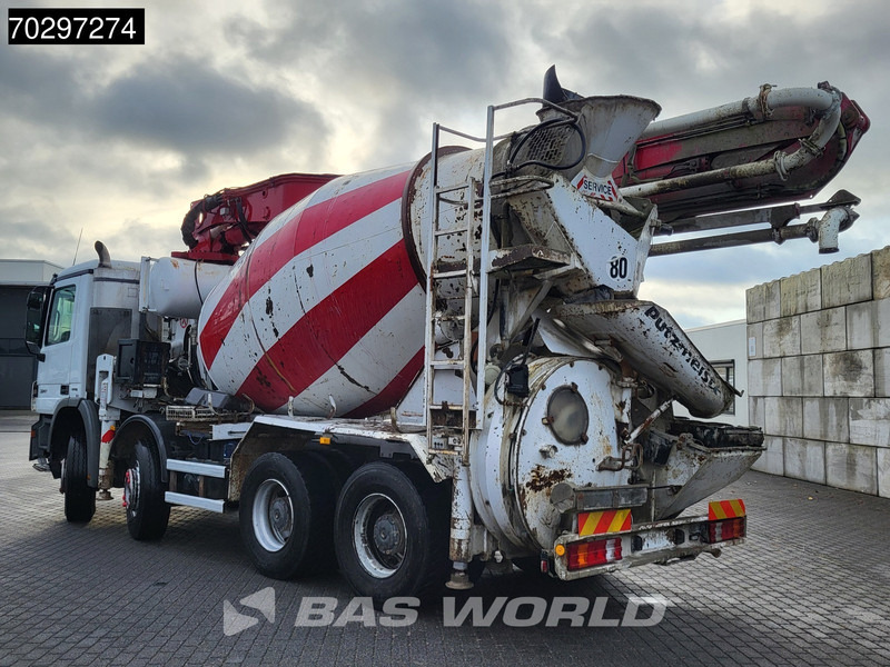 Mercedes-Benz Actros 3241 8X4 Putzmeister M24-3 Pump + 9m3 LIEBHERR Mixer Steelsuspension 3-Pedals Euro 4 - Beton pumpa: slika Mercedes-Benz Actros 3241 8X4 Putzmeister M24-3 Pump + 9m3 LIEBHERR Mixer Steelsuspension 3-Pedals Euro 4 - Beton pumpa Mercedes-Benz Actros 3241 8X4 Putzmeister M24-3 Pump + 9m3 LIEBHERR Mixer Steelsuspension 3-Pedals Euro 4 - Beton pumpa: slika Mercedes-Benz Actros 3241 8X4 Putzmeister M24-3 Pump + 9m3 LIEBHERR Mixer Steelsuspension 3-Pedals Euro 4 - Beton pumpa