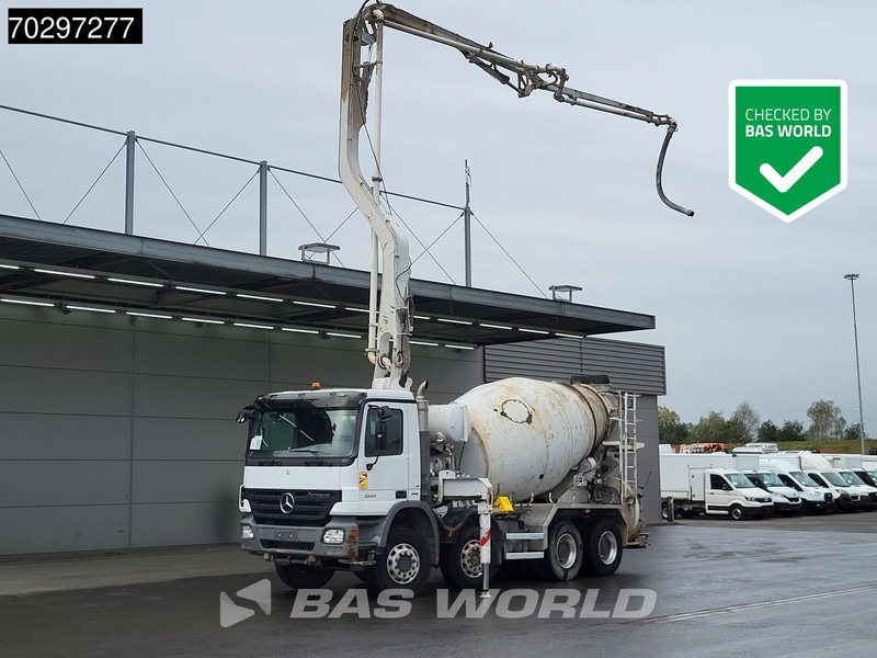Mercedes-Benz Actros 3241 8X4 Putzmeister TMM 21-3 PUMI 7m3 Liebherr Big-Axle 3-Pedals Euro 4 - Beton pumpa: slika Mercedes-Benz Actros 3241 8X4 Putzmeister TMM 21-3 PUMI 7m3 Liebherr Big-Axle 3-Pedals Euro 4 - Beton pumpa Mercedes-Benz Actros 3241 8X4 Putzmeister TMM 21-3 PUMI 7m3 Liebherr Big-Axle 3-Pedals Euro 4 - Beton pumpa: slika Mercedes-Benz Actros 3241 8X4 Putzmeister TMM 21-3 PUMI 7m3 Liebherr Big-Axle 3-Pedals Euro 4 - Beton pumpa