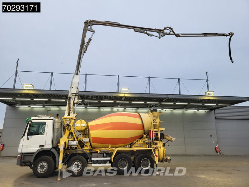 Mercedes-Benz Actros 3244 8X4 Retarder Putzmeister 24 Mtrs Pumi Big-Axle 3-Pedals Euro 4 - Beton pumpa: slika Mercedes-Benz Actros 3244 8X4 Retarder Putzmeister 24 Mtrs Pumi Big-Axle 3-Pedals Euro 4 - Beton pumpa Mercedes-Benz Actros 3244 8X4 Retarder Putzmeister 24 Mtrs Pumi Big-Axle 3-Pedals Euro 4 - Beton pumpa: slika Mercedes-Benz Actros 3244 8X4 Retarder Putzmeister 24 Mtrs Pumi Big-Axle 3-Pedals Euro 4 - Beton pumpa
