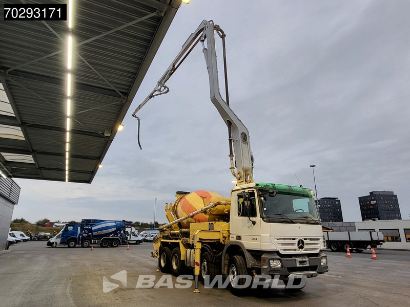 Mercedes-Benz Actros 3244 8X4 Retarder Putzmeister 24 Mtrs Pumi Big-Axle 3-Pedals Euro 4 - Beton pumpa: slika Mercedes-Benz Actros 3244 8X4 Retarder Putzmeister 24 Mtrs Pumi Big-Axle 3-Pedals Euro 4 - Beton pumpa Mercedes-Benz Actros 3244 8X4 Retarder Putzmeister 24 Mtrs Pumi Big-Axle 3-Pedals Euro 4 - Beton pumpa: slika Mercedes-Benz Actros 3244 8X4 Retarder Putzmeister 24 Mtrs Pumi Big-Axle 3-Pedals Euro 4 - Beton pumpa