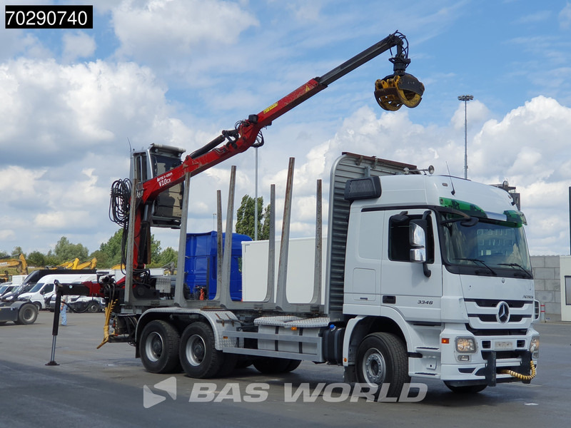 Mercedes-Benz Actros 3346 6X4 Original KM's! FTG V10CX.81 Kran Crane Holztransport Big-Axle Steelsuspension - Kamion šumar, Kamion s kranom: slika Mercedes-Benz Actros 3346 6X4 Original KM's! FTG V10CX.81 Kran Crane Holztransport Big-Axle Steelsuspension - Kamion šumar, Kamion s kranom Mercedes-Benz Actros 3346 6X4 Original KM's! FTG V10CX.81 Kran Crane Holztransport Big-Axle Steelsuspension - Kamion šumar, Kamion s kranom: slika Mercedes-Benz Actros 3346 6X4 Original KM's! FTG V10CX.81 Kran Crane Holztransport Big-Axle Steelsuspension - Kamion šumar, Kamion s kranom