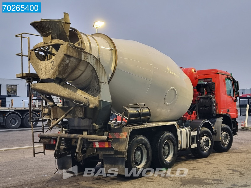 Automješalica Mercedes-Benz Actros 3541 8X4 Big-Axle Steelsuspension 9m3 Mixer Euro 5: slika Automješalica Mercedes-Benz Actros 3541 8X4 Big-Axle Steelsuspension 9m3 Mixer Euro 5