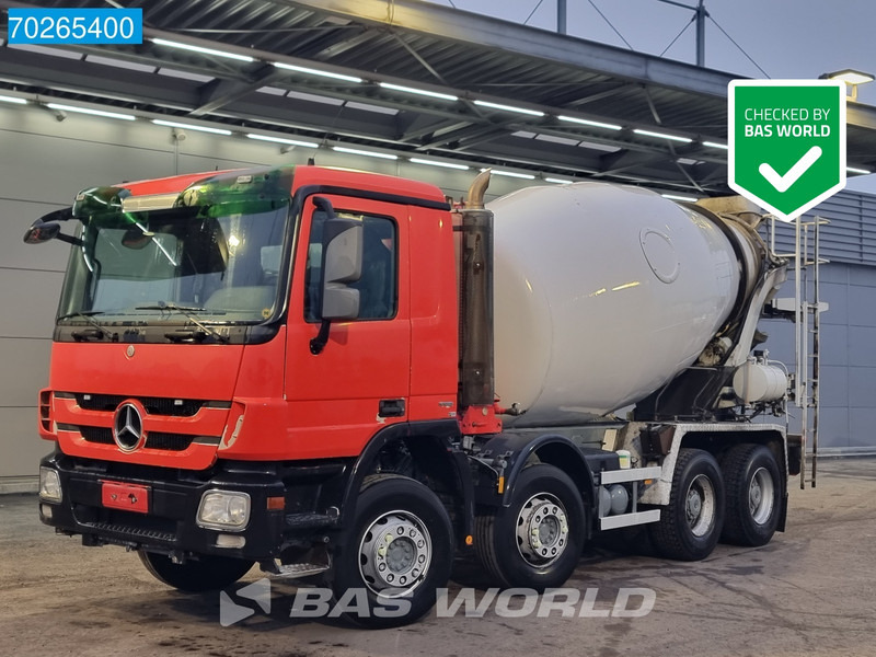 Mercedes-Benz Actros 3541 8X4 Big-Axle Steelsuspension 9m3 Mixer Euro 5 - Automješalica: slika Mercedes-Benz Actros 3541 8X4 Big-Axle Steelsuspension 9m3 Mixer Euro 5 - Automješalica Mercedes-Benz Actros 3541 8X4 Big-Axle Steelsuspension 9m3 Mixer Euro 5 - Automješalica: slika Mercedes-Benz Actros 3541 8X4 Big-Axle Steelsuspension 9m3 Mixer Euro 5 - Automješalica