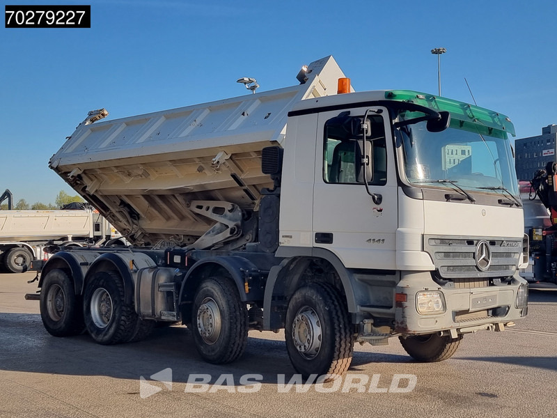 Mercedes-Benz Actros 4141 8X4 12m3 Meiller 2-way tipper steelsuspension Euro 4 - Kiper: slika Mercedes-Benz Actros 4141 8X4 12m3 Meiller 2-way tipper steelsuspension Euro 4 - Kiper Mercedes-Benz Actros 4141 8X4 12m3 Meiller 2-way tipper steelsuspension Euro 4 - Kiper: slika Mercedes-Benz Actros 4141 8X4 12m3 Meiller 2-way tipper steelsuspension Euro 4 - Kiper