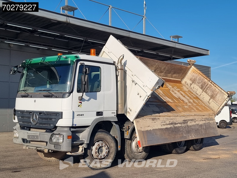 Mercedes-Benz Actros 4141 8X4 12m3 Meiller 2-way tipper steelsuspension Euro 4 - Kiper: slika Mercedes-Benz Actros 4141 8X4 12m3 Meiller 2-way tipper steelsuspension Euro 4 - Kiper Mercedes-Benz Actros 4141 8X4 12m3 Meiller 2-way tipper steelsuspension Euro 4 - Kiper: slika Mercedes-Benz Actros 4141 8X4 12m3 Meiller 2-way tipper steelsuspension Euro 4 - Kiper