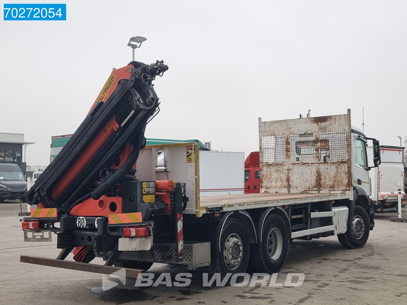 Kamion s otvorenim sandukom, Kamion s kranom Mercedes-Benz Arocs 2536 6X2 Palfinger PK 16002 Crane Lenkasche Euro 6: slika Kamion s otvorenim sandukom, Kamion s kranom Mercedes-Benz Arocs 2536 6X2 Palfinger PK 16002 Crane Lenkasche Euro 6