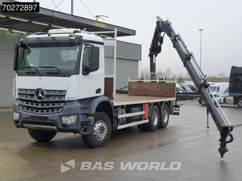 Mercedes-Benz Arocs 2636 6X4 Hiab 144 E-3 Hipro Kran Crane Remote Full Steel Euro 6 - Kamion s otvorenim sandukom, Kamion s kranom: slika Mercedes-Benz Arocs 2636 6X4 Hiab 144 E-3 Hipro Kran Crane Remote Full Steel Euro 6 - Kamion s otvorenim sandukom, Kamion s kranom Mercedes-Benz Arocs 2636 6X4 Hiab 144 E-3 Hipro Kran Crane Remote Full Steel Euro 6 - Kamion s otvorenim sandukom, Kamion s kranom: slika Mercedes-Benz Arocs 2636 6X4 Hiab 144 E-3 Hipro Kran Crane Remote Full Steel Euro 6 - Kamion s otvorenim sandukom, Kamion s kranom