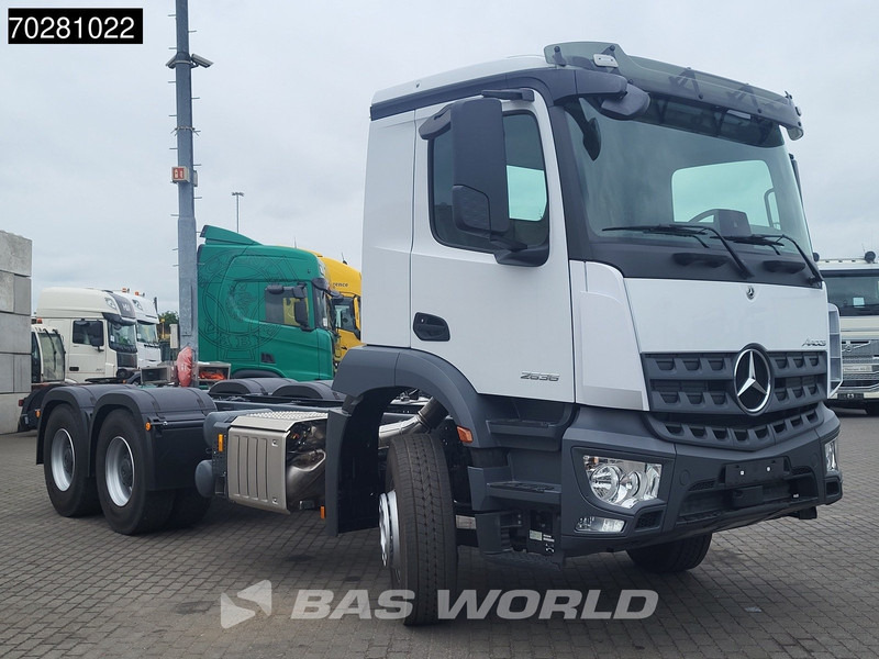Mercedes-Benz Arocs 2636 6X4 NEW chassis Flywheel PTO Big-Axle Automatic Steelsuspension Euro 6 - Kamion-šasija: slika Mercedes-Benz Arocs 2636 6X4 NEW chassis Flywheel PTO Big-Axle Automatic Steelsuspension Euro 6 - Kamion-šasija Mercedes-Benz Arocs 2636 6X4 NEW chassis Flywheel PTO Big-Axle Automatic Steelsuspension Euro 6 - Kamion-šasija: slika Mercedes-Benz Arocs 2636 6X4 NEW chassis Flywheel PTO Big-Axle Automatic Steelsuspension Euro 6 - Kamion-šasija