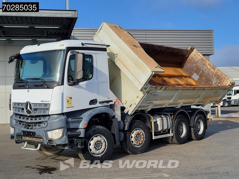 Mercedes-Benz Arocs 3240 8X4 12m3 2-side Tipper Steel Suspension Automatic Big-Axle Euro 6 - Kiper: slika Mercedes-Benz Arocs 3240 8X4 12m3 2-side Tipper Steel Suspension Automatic Big-Axle Euro 6 - Kiper Mercedes-Benz Arocs 3240 8X4 12m3 2-side Tipper Steel Suspension Automatic Big-Axle Euro 6 - Kiper: slika Mercedes-Benz Arocs 3240 8X4 12m3 2-side Tipper Steel Suspension Automatic Big-Axle Euro 6 - Kiper