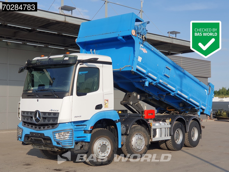 Mercedes-Benz Arocs 3243 8X4 14m3 2-side tipper Big-Axle Steelsuspension Navi Euro 6 - Kiper: slika Mercedes-Benz Arocs 3243 8X4 14m3 2-side tipper Big-Axle Steelsuspension Navi Euro 6 - Kiper Mercedes-Benz Arocs 3243 8X4 14m3 2-side tipper Big-Axle Steelsuspension Navi Euro 6 - Kiper: slika Mercedes-Benz Arocs 3243 8X4 14m3 2-side tipper Big-Axle Steelsuspension Navi Euro 6 - Kiper