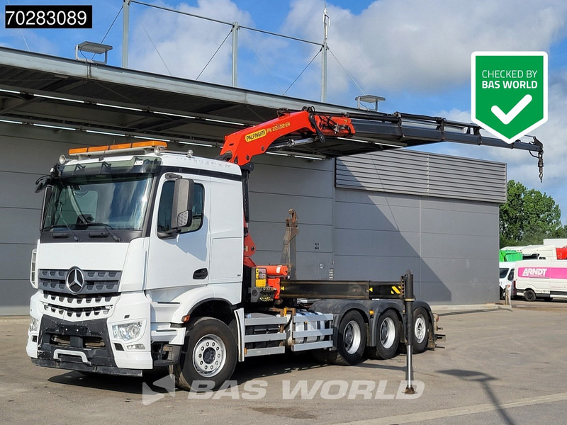 Mercedes-Benz Arocs 3245 Actros 8X4 Palfinger PK22002 EH Crane 17tons hooklift Big-Axle Lift+Lenkachse Navi Euro 6 - Kamion s kukastom dizalicom, Kamion s kranom: slika Mercedes-Benz Arocs 3245 Actros 8X4 Palfinger PK22002 EH Crane 17tons hooklift Big-Axle Lift+Lenkachse Navi Euro 6 - Kamion s kukastom dizalicom, Kamion s kranom Mercedes-Benz Arocs 3245 Actros 8X4 Palfinger PK22002 EH Crane 17tons hooklift Big-Axle Lift+Lenkachse Navi Euro 6 - Kamion s kukastom dizalicom, Kamion s kranom: slika Mercedes-Benz Arocs 3245 Actros 8X4 Palfinger PK22002 EH Crane 17tons hooklift Big-Axle Lift+Lenkachse Navi Euro 6 - Kamion s kukastom dizalicom, Kamion s kranom