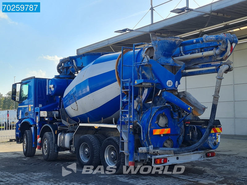 Beton pumpa Mercedes-Benz Arocs 3251 8X4 PUMI Putzmeister TMM 24 + Liebherr 7m3 Mixer Retarder Euro 6: slika Beton pumpa Mercedes-Benz Arocs 3251 8X4 PUMI Putzmeister TMM 24 + Liebherr 7m3 Mixer Retarder Euro 6
