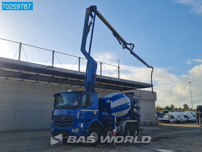 Mercedes-Benz Arocs 3251 8X4 PUMI Putzmeister TMM 24 + Liebherr 7m3 Mixer Retarder Euro 6 - Beton pumpa: slika Mercedes-Benz Arocs 3251 8X4 PUMI Putzmeister TMM 24 + Liebherr 7m3 Mixer Retarder Euro 6 - Beton pumpa Mercedes-Benz Arocs 3251 8X4 PUMI Putzmeister TMM 24 + Liebherr 7m3 Mixer Retarder Euro 6 - Beton pumpa: slika Mercedes-Benz Arocs 3251 8X4 PUMI Putzmeister TMM 24 + Liebherr 7m3 Mixer Retarder Euro 6 - Beton pumpa