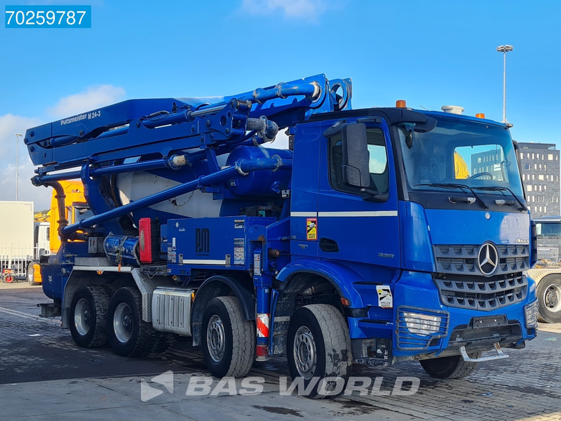 Beton pumpa Mercedes-Benz Arocs 3251 8X4 PUMI Putzmeister TMM 24 + Liebherr 7m3 Mixer Retarder Euro 6: slika Beton pumpa Mercedes-Benz Arocs 3251 8X4 PUMI Putzmeister TMM 24 + Liebherr 7m3 Mixer Retarder Euro 6