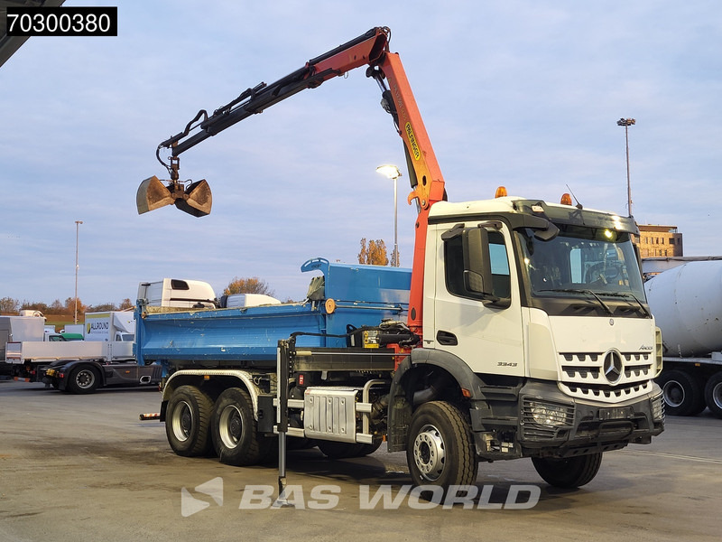 Mercedes-Benz Arocs 3343 6X4 Palfinger PK12.501 SLD Kran Crane 7m3 tipper Big-Axle Automatic Euro 6 - Kiper, Kamion s kranom: slika Mercedes-Benz Arocs 3343 6X4 Palfinger PK12.501 SLD Kran Crane 7m3 tipper Big-Axle Automatic Euro 6 - Kiper, Kamion s kranom Mercedes-Benz Arocs 3343 6X4 Palfinger PK12.501 SLD Kran Crane 7m3 tipper Big-Axle Automatic Euro 6 - Kiper, Kamion s kranom: slika Mercedes-Benz Arocs 3343 6X4 Palfinger PK12.501 SLD Kran Crane 7m3 tipper Big-Axle Automatic Euro 6 - Kiper, Kamion s kranom