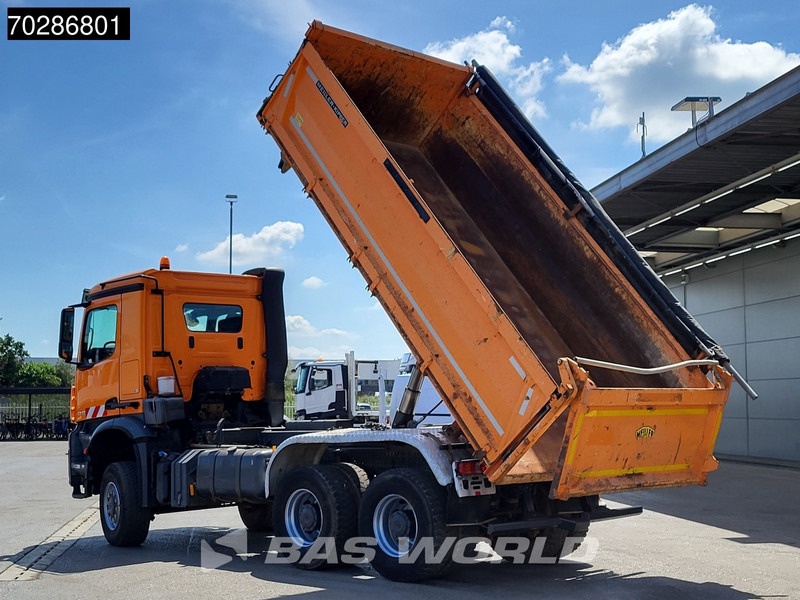 Mercedes-Benz Arocs 3345 6X6 11m3 Meiller Mixer Steelsuspension Big-Axle Euro 6 - Kiper: slika Mercedes-Benz Arocs 3345 6X6 11m3 Meiller Mixer Steelsuspension Big-Axle Euro 6 - Kiper Mercedes-Benz Arocs 3345 6X6 11m3 Meiller Mixer Steelsuspension Big-Axle Euro 6 - Kiper: slika Mercedes-Benz Arocs 3345 6X6 11m3 Meiller Mixer Steelsuspension Big-Axle Euro 6 - Kiper