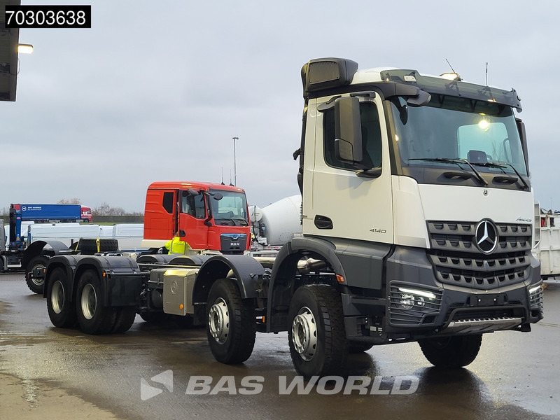 Mercedes-Benz Arocs 4140 8X4 NEW! Chassis Automatic Steelsuspension Euro 5 - Kamion-šasija: slika Mercedes-Benz Arocs 4140 8X4 NEW! Chassis Automatic Steelsuspension Euro 5 - Kamion-šasija Mercedes-Benz Arocs 4140 8X4 NEW! Chassis Automatic Steelsuspension Euro 5 - Kamion-šasija: slika Mercedes-Benz Arocs 4140 8X4 NEW! Chassis Automatic Steelsuspension Euro 5 - Kamion-šasija