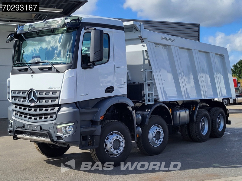 Mercedes-Benz Arocs 4145 8X4 New! 22m3 Meiller Kipper Big-Axle Steelsuspension Manual Euro 3 - Kiper: slika Mercedes-Benz Arocs 4145 8X4 New! 22m3 Meiller Kipper Big-Axle Steelsuspension Manual Euro 3 - Kiper Mercedes-Benz Arocs 4145 8X4 New! 22m3 Meiller Kipper Big-Axle Steelsuspension Manual Euro 3 - Kiper: slika Mercedes-Benz Arocs 4145 8X4 New! 22m3 Meiller Kipper Big-Axle Steelsuspension Manual Euro 3 - Kiper