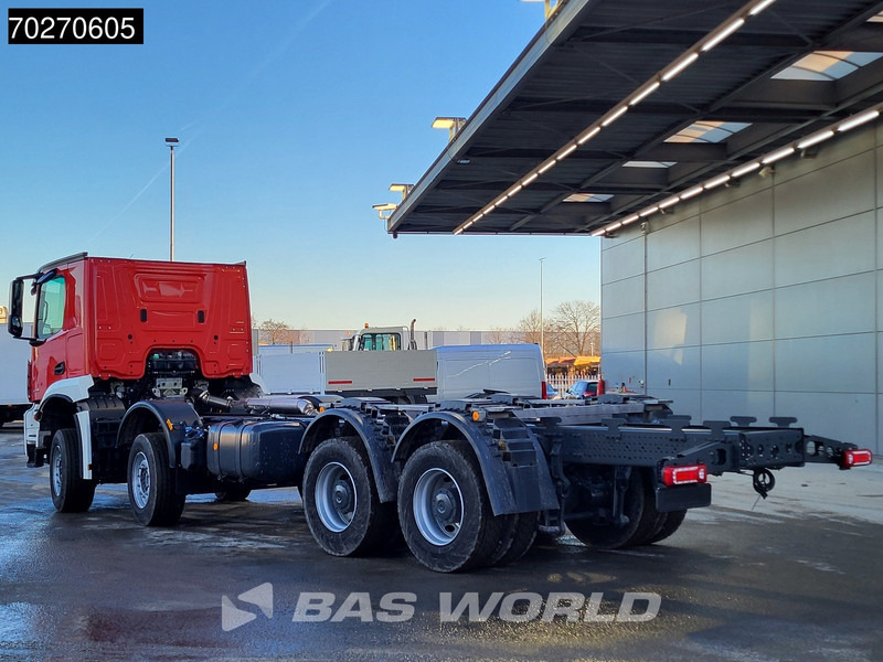 Mercedes-Benz Arocs 4843 8X4 NEW chassis RHD! Steel suspension Automatic Euro 6 - Kamion-šasija: slika Mercedes-Benz Arocs 4843 8X4 NEW chassis RHD! Steel suspension Automatic Euro 6 - Kamion-šasija Mercedes-Benz Arocs 4843 8X4 NEW chassis RHD! Steel suspension Automatic Euro 6 - Kamion-šasija: slika Mercedes-Benz Arocs 4843 8X4 NEW chassis RHD! Steel suspension Automatic Euro 6 - Kamion-šasija