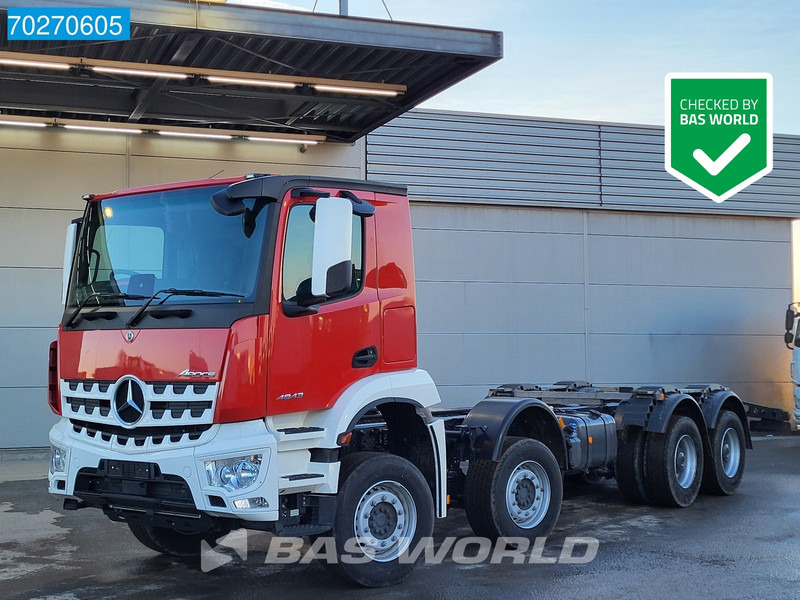 Mercedes-Benz Arocs 4843 8X4 NEW chassis RHD! Steel suspension Automatic Euro 6 - Kamion-šasija: slika Mercedes-Benz Arocs 4843 8X4 NEW chassis RHD! Steel suspension Automatic Euro 6 - Kamion-šasija Mercedes-Benz Arocs 4843 8X4 NEW chassis RHD! Steel suspension Automatic Euro 6 - Kamion-šasija: slika Mercedes-Benz Arocs 4843 8X4 NEW chassis RHD! Steel suspension Automatic Euro 6 - Kamion-šasija