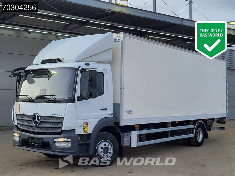 Mercedes-Benz Atego 1318 4X2 13.5tonner Automatic 1500kg Ladebordwand Euro 6 - Kamion sandučar: slika Mercedes-Benz Atego 1318 4X2 13.5tonner Automatic 1500kg Ladebordwand Euro 6 - Kamion sandučar Mercedes-Benz Atego 1318 4X2 13.5tonner Automatic 1500kg Ladebordwand Euro 6 - Kamion sandučar: slika Mercedes-Benz Atego 1318 4X2 13.5tonner Automatic 1500kg Ladebordwand Euro 6 - Kamion sandučar