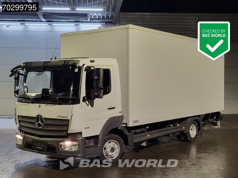 Mercedes-Benz Atego 818 4X2 8 tonner Automatic 1000kg Ladebordwand Euro 6 - Kamion sandučar: slika Mercedes-Benz Atego 818 4X2 8 tonner Automatic 1000kg Ladebordwand Euro 6 - Kamion sandučar Mercedes-Benz Atego 818 4X2 8 tonner Automatic 1000kg Ladebordwand Euro 6 - Kamion sandučar: slika Mercedes-Benz Atego 818 4X2 8 tonner Automatic 1000kg Ladebordwand Euro 6 - Kamion sandučar