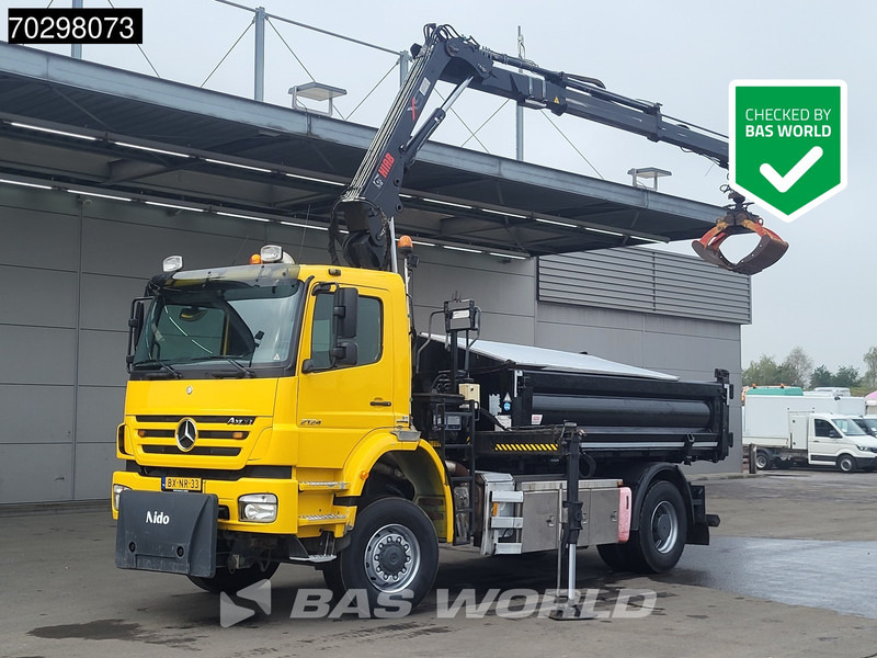 Mercedes-Benz Axor 2124 Axor 4X4 8m3 Tipper HIAB 122 B-2 HIDUO Crane Steel suspension Automatic Big-Axle Euro 5 - Kiper, Kamion s kranom: slika Mercedes-Benz Axor 2124 Axor 4X4 8m3 Tipper HIAB 122 B-2 HIDUO Crane Steel suspension Automatic Big-Axle Euro 5 - Kiper, Kamion s kranom Mercedes-Benz Axor 2124 Axor 4X4 8m3 Tipper HIAB 122 B-2 HIDUO Crane Steel suspension Automatic Big-Axle Euro 5 - Kiper, Kamion s kranom: slika Mercedes-Benz Axor 2124 Axor 4X4 8m3 Tipper HIAB 122 B-2 HIDUO Crane Steel suspension Automatic Big-Axle Euro 5 - Kiper, Kamion s kranom