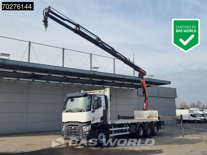 Renault C 380 8X4 Palfinger PK 23001 EH Remote Lift+Lenkachse Euro 6 - Kamion s otvorenim sandukom, Kamion s kranom: slika Renault C 380 8X4 Palfinger PK 23001 EH Remote Lift+Lenkachse Euro 6 - Kamion s otvorenim sandukom, Kamion s kranom Renault C 380 8X4 Palfinger PK 23001 EH Remote Lift+Lenkachse Euro 6 - Kamion s otvorenim sandukom, Kamion s kranom: slika Renault C 380 8X4 Palfinger PK 23001 EH Remote Lift+Lenkachse Euro 6 - Kamion s otvorenim sandukom, Kamion s kranom