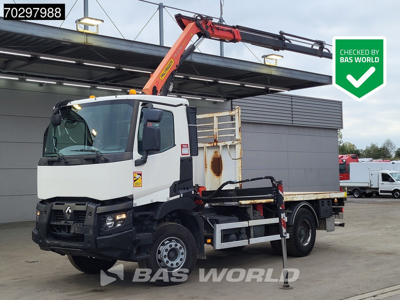 Renault C 380 C 4X2 Palfinger PK 12.501 Crane Big-Axle Steelsuspension Automatic Euro 6 - Kamion s otvorenim sandukom, Kamion s kranom: slika Renault C 380 C 4X2 Palfinger PK 12.501 Crane Big-Axle Steelsuspension Automatic Euro 6 - Kamion s otvorenim sandukom, Kamion s kranom Renault C 380 C 4X2 Palfinger PK 12.501 Crane Big-Axle Steelsuspension Automatic Euro 6 - Kamion s otvorenim sandukom, Kamion s kranom: slika Renault C 380 C 4X2 Palfinger PK 12.501 Crane Big-Axle Steelsuspension Automatic Euro 6 - Kamion s otvorenim sandukom, Kamion s kranom