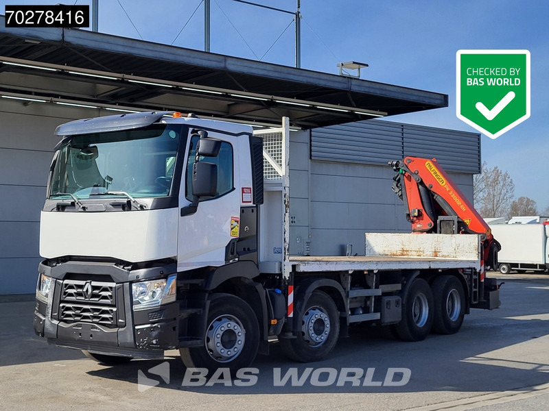 Renault C 430 8X4 Palfinger PK33002EH Euro 6 Big Axle - Kamion s otvorenim sandukom, Kamion s kranom: slika Renault C 430 8X4 Palfinger PK33002EH Euro 6 Big Axle - Kamion s otvorenim sandukom, Kamion s kranom Renault C 430 8X4 Palfinger PK33002EH Euro 6 Big Axle - Kamion s otvorenim sandukom, Kamion s kranom: slika Renault C 430 8X4 Palfinger PK33002EH Euro 6 Big Axle - Kamion s otvorenim sandukom, Kamion s kranom