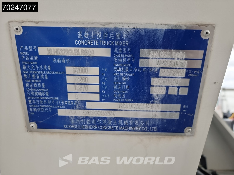 Novi Automješalica SHACMAN L3000 8X4 NEW 8m3 Liebherr Mixer Big Axle Steel suspension: slika Novi Automješalica SHACMAN L3000 8X4 NEW 8m3 Liebherr Mixer Big Axle Steel suspension Novi Automješalica SHACMAN L3000 8X4 NEW 8m3 Liebherr Mixer Big Axle Steel suspension: slika Novi Automješalica SHACMAN L3000 8X4 NEW 8m3 Liebherr Mixer Big Axle Steel suspension