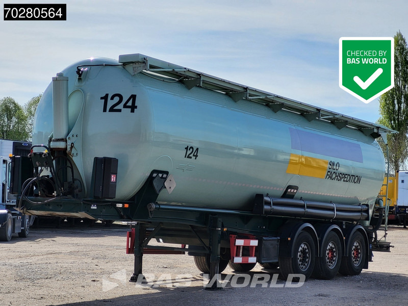 Poluprikolica cisterna SPITZER SK2753CALGGVS 3 axles ADR 55m3 1 Comp. Gefahrgut KIP-Silo: slika Poluprikolica cisterna SPITZER SK2753CALGGVS 3 axles ADR 55m3 1 Comp. Gefahrgut KIP-Silo