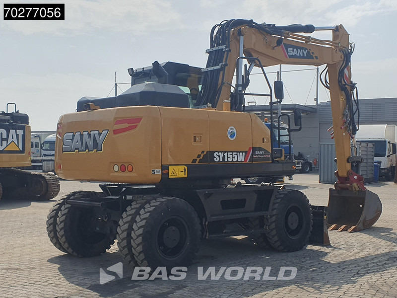 Sany SY155 W - Bager na kotačima: slika Sany SY155 W - Bager na kotačima Sany SY155 W - Bager na kotačima: slika Sany SY155 W - Bager na kotačima