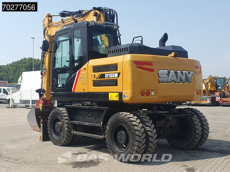 Sany SY155 W - Bager na kotačima: slika Sany SY155 W - Bager na kotačima Sany SY155 W - Bager na kotačima: slika Sany SY155 W - Bager na kotačima