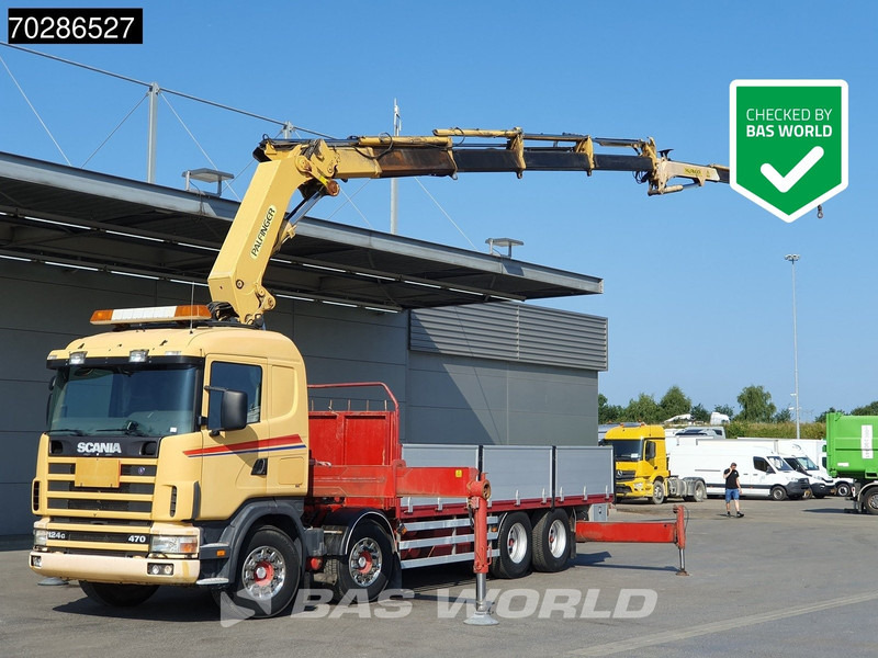 Scania 124G 470 8X4 Palfinger PK45000 C4 Crane Kran Fly-Jib Manual Steering Axle Euro 3 - Kamion s otvorenim sandukom, Kamion s kranom: slika Scania 124G 470 8X4 Palfinger PK45000 C4 Crane Kran Fly-Jib Manual Steering Axle Euro 3 - Kamion s otvorenim sandukom, Kamion s kranom Scania 124G 470 8X4 Palfinger PK45000 C4 Crane Kran Fly-Jib Manual Steering Axle Euro 3 - Kamion s otvorenim sandukom, Kamion s kranom: slika Scania 124G 470 8X4 Palfinger PK45000 C4 Crane Kran Fly-Jib Manual Steering Axle Euro 3 - Kamion s otvorenim sandukom, Kamion s kranom