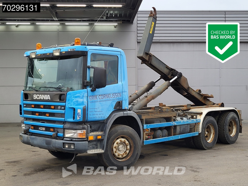 Scania 420 6X4 20tons Marrel THM 20000 Manual Retarder Steelsuspension Euro 3 - Kamion s kukastom dizalicom: slika Scania 420 6X4 20tons Marrel THM 20000 Manual Retarder Steelsuspension Euro 3 - Kamion s kukastom dizalicom Scania 420 6X4 20tons Marrel THM 20000 Manual Retarder Steelsuspension Euro 3 - Kamion s kukastom dizalicom: slika Scania 420 6X4 20tons Marrel THM 20000 Manual Retarder Steelsuspension Euro 3 - Kamion s kukastom dizalicom