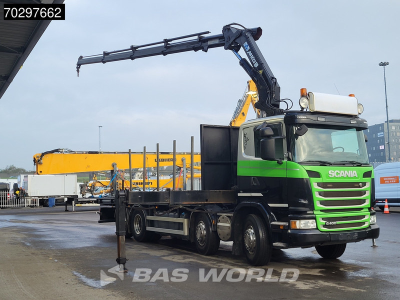 Scania G400 G 8X2 MKG HLK 231 HPA4 Crane Retarder Lift+Steering-Axle Euro 5 - Kamion s otvorenim sandukom, Kamion s kranom: slika Scania G400 G 8X2 MKG HLK 231 HPA4 Crane Retarder Lift+Steering-Axle Euro 5 - Kamion s otvorenim sandukom, Kamion s kranom Scania G400 G 8X2 MKG HLK 231 HPA4 Crane Retarder Lift+Steering-Axle Euro 5 - Kamion s otvorenim sandukom, Kamion s kranom: slika Scania G400 G 8X2 MKG HLK 231 HPA4 Crane Retarder Lift+Steering-Axle Euro 5 - Kamion s otvorenim sandukom, Kamion s kranom
